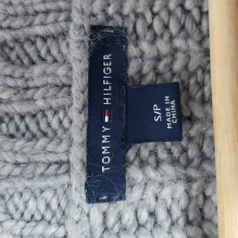 TOMMY HILFIGER Womens Small Sweater Wool Alpaca Blend Relaxed Fit - Picture 5 of 6